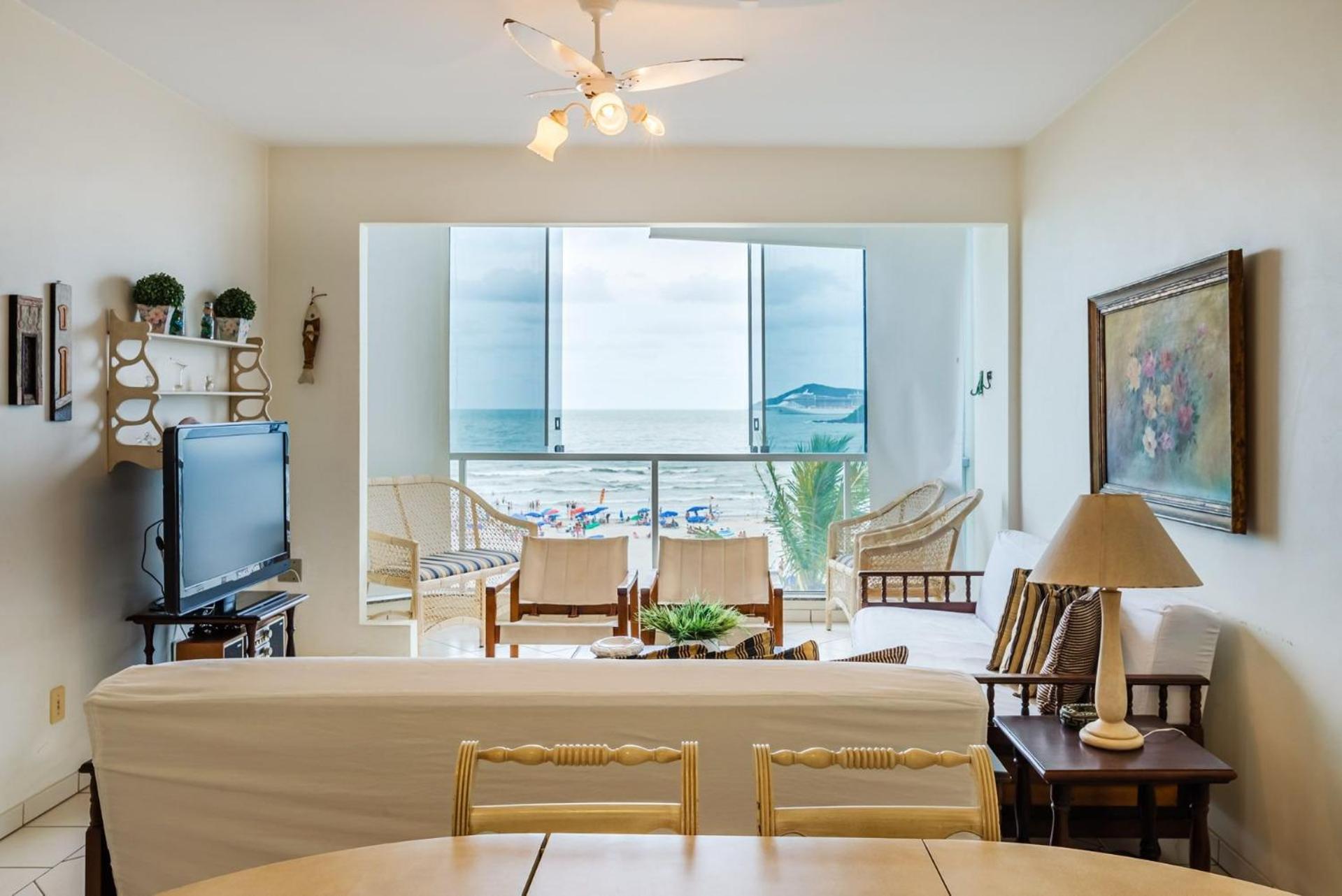 Apto Pe Na Areia Com Linda Vista Frente Mar Cel403 Διαμέρισμα Balneário Camboriú Εξωτερικό φωτογραφία