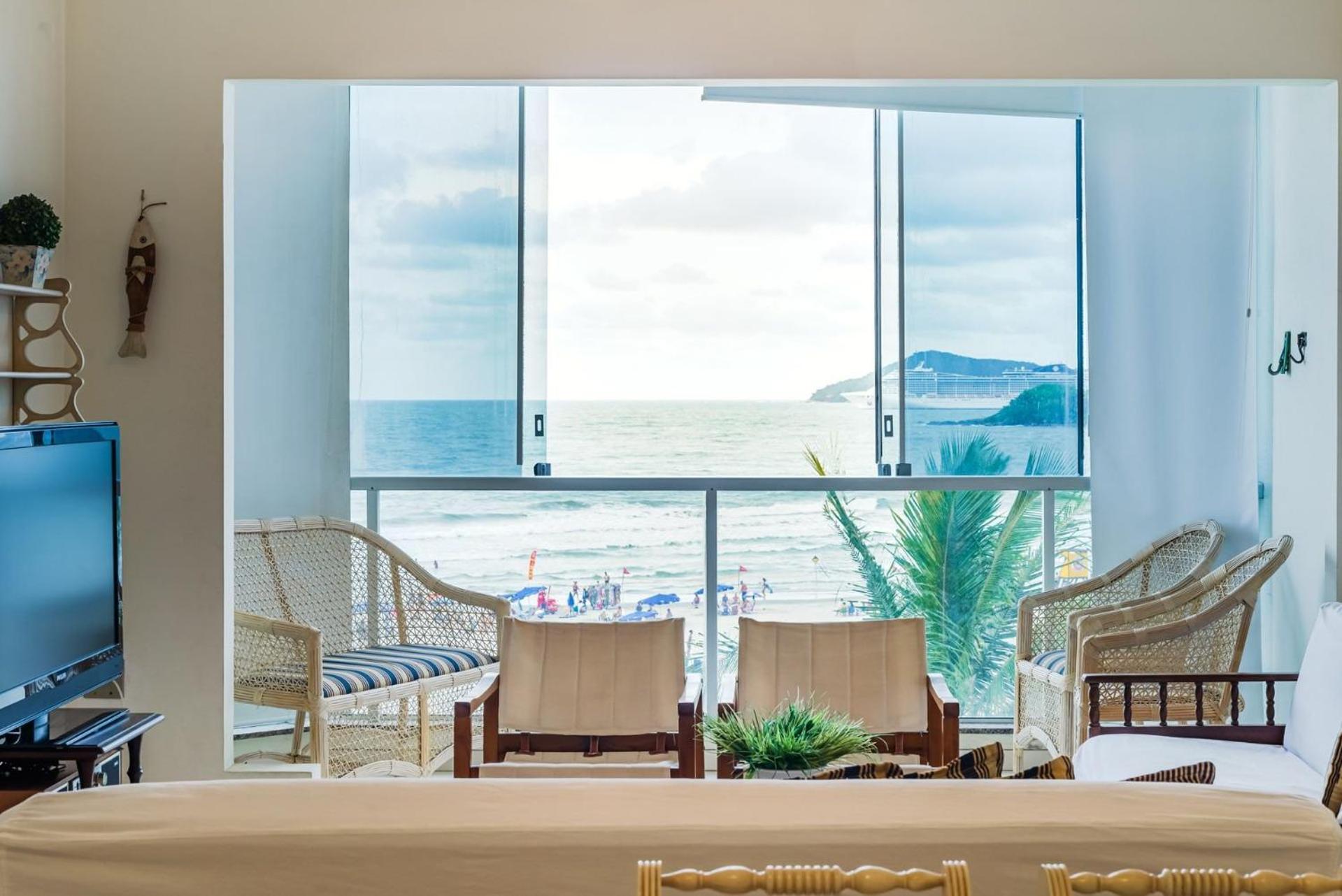 Apto Pe Na Areia Com Linda Vista Frente Mar Cel403 Διαμέρισμα Balneário Camboriú Εξωτερικό φωτογραφία