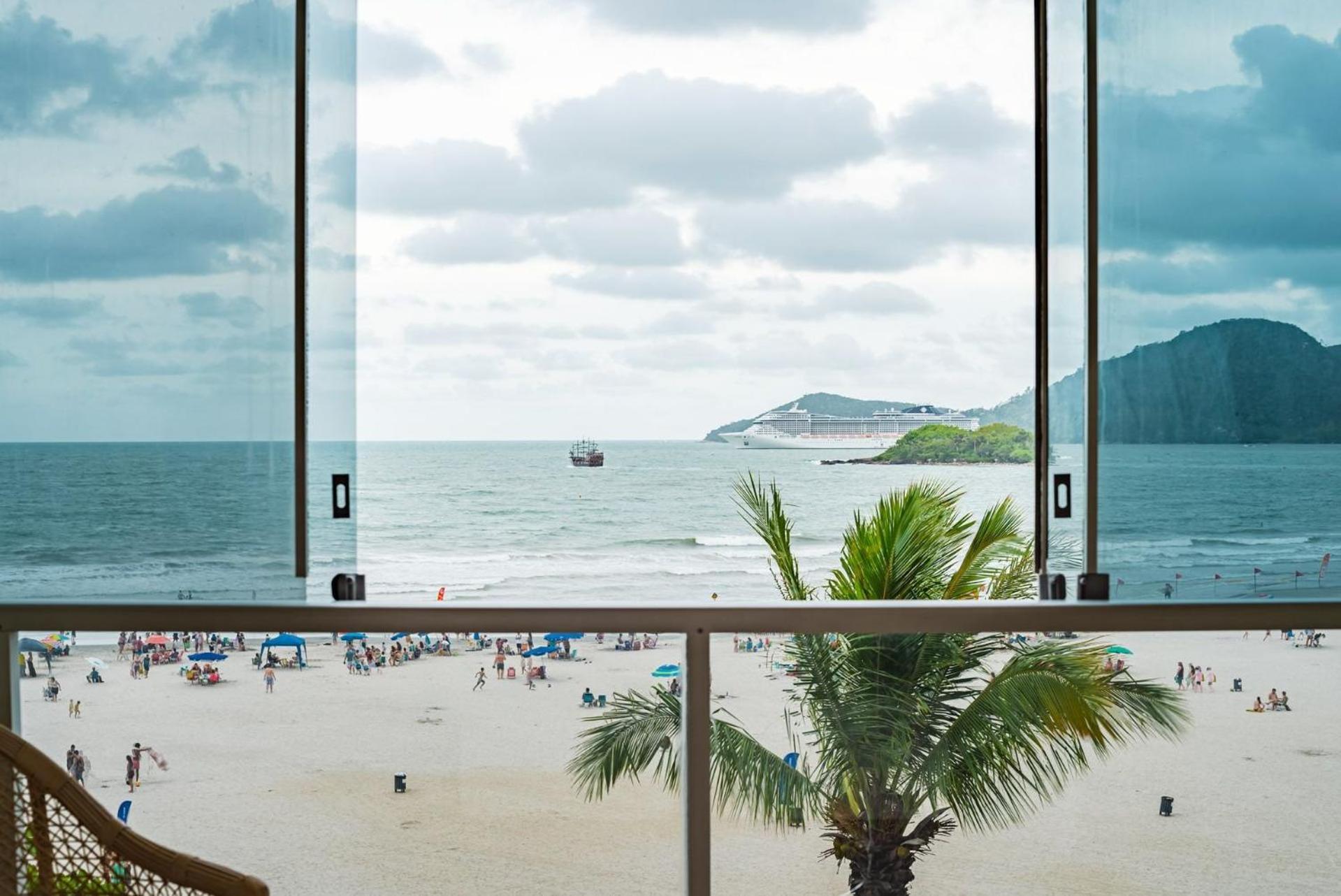 Apto Pe Na Areia Com Linda Vista Frente Mar Cel403 Διαμέρισμα Balneário Camboriú Εξωτερικό φωτογραφία
